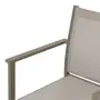 CADEIRA PARA ÁREA EXTERNA EMPILHÁVEL COM BRAÇOS DUNAS - CAMELO/CAMELO - Foto 6