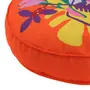 FUTON REDONDO 43 CM X 43 CM CAMINHOS DO SOL - LARANJA/MULTICOR - Foto 4