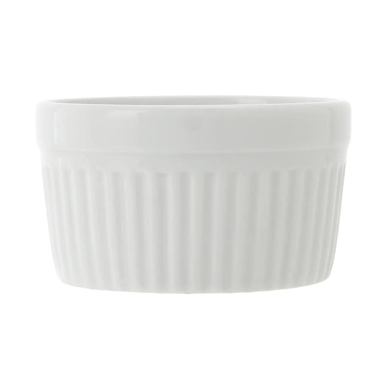 BAKE RAMEKIN RED. 8 CM - BRANCO - Foto 1