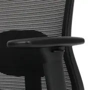 CADEIRA DE ESCRITÓRIO NEXT - PRETO/PRETO - Foto 7