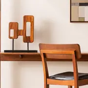 ADORNO MESA 40 CM IPANEMA - NOZES/PRETO - Foto 9