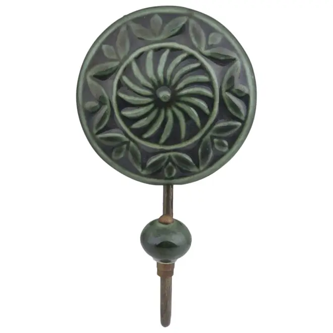 GANCHO DE PAREDE VENERA - VERDE - Foto 2