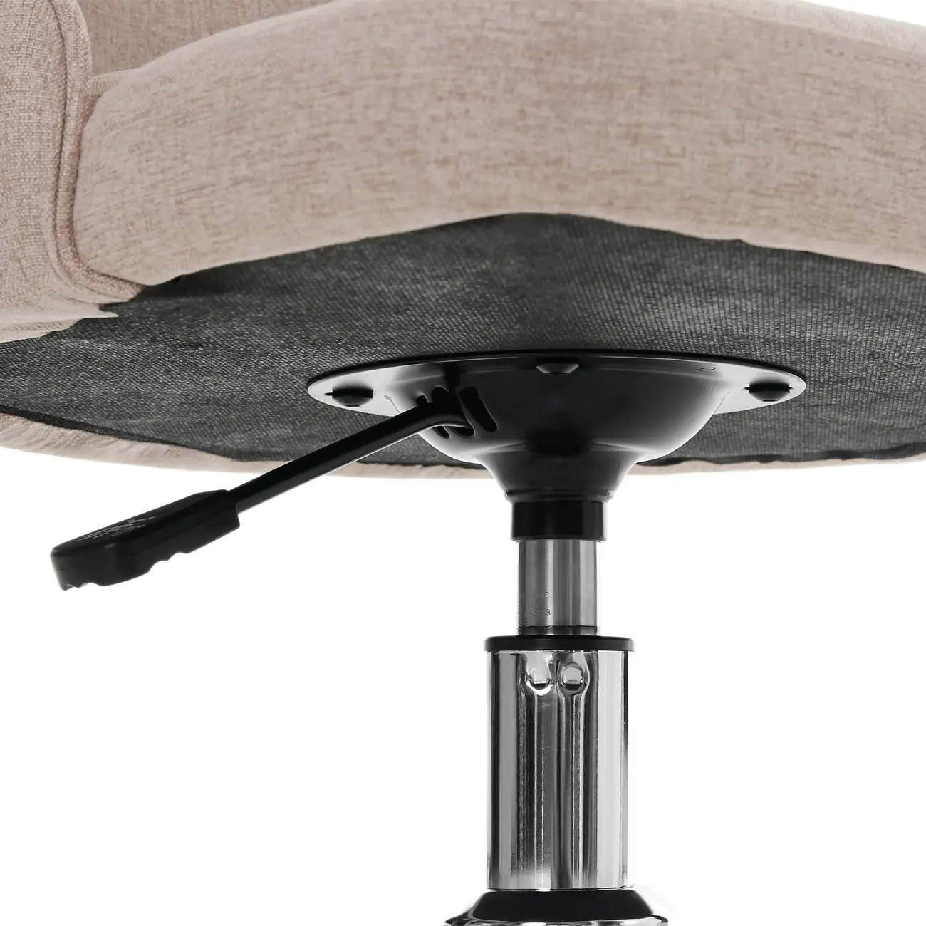 CADEIRA HOME OFFICE DANDY I - CROMADO/CAMELO - Foto 11