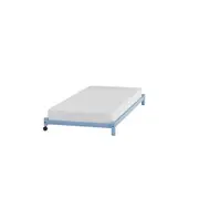 CAMA DE SOLTEIRO INFERIOR 78 CM FLAT - AZUL CLARO - Foto 6