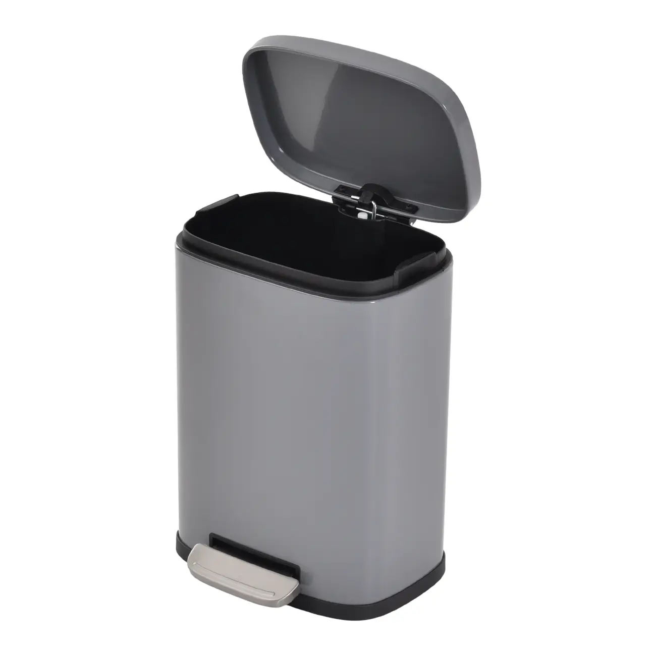 LIXEIRA 5 L ALLSTON - KONKRET/INOX - Foto 3