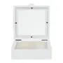 PORTA-JÓIAS 20 CM X 20 CM ZEFYR I - BRANCO/NATURAL - Foto 2