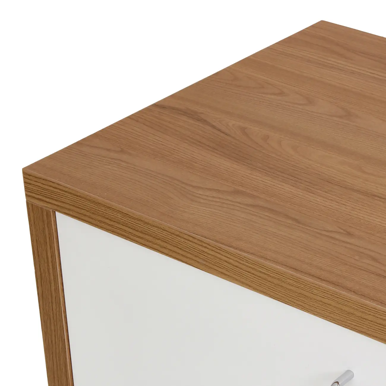 ARMÁRIO PARA ESCRITÓRIO MÉDIO 2 PORTAS BOSS - OAK TAMMI/BRANCO - Foto 13