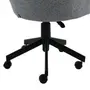 CADEIRA HOME OFFICE RALF - PRETO/CINZA - Foto 9
