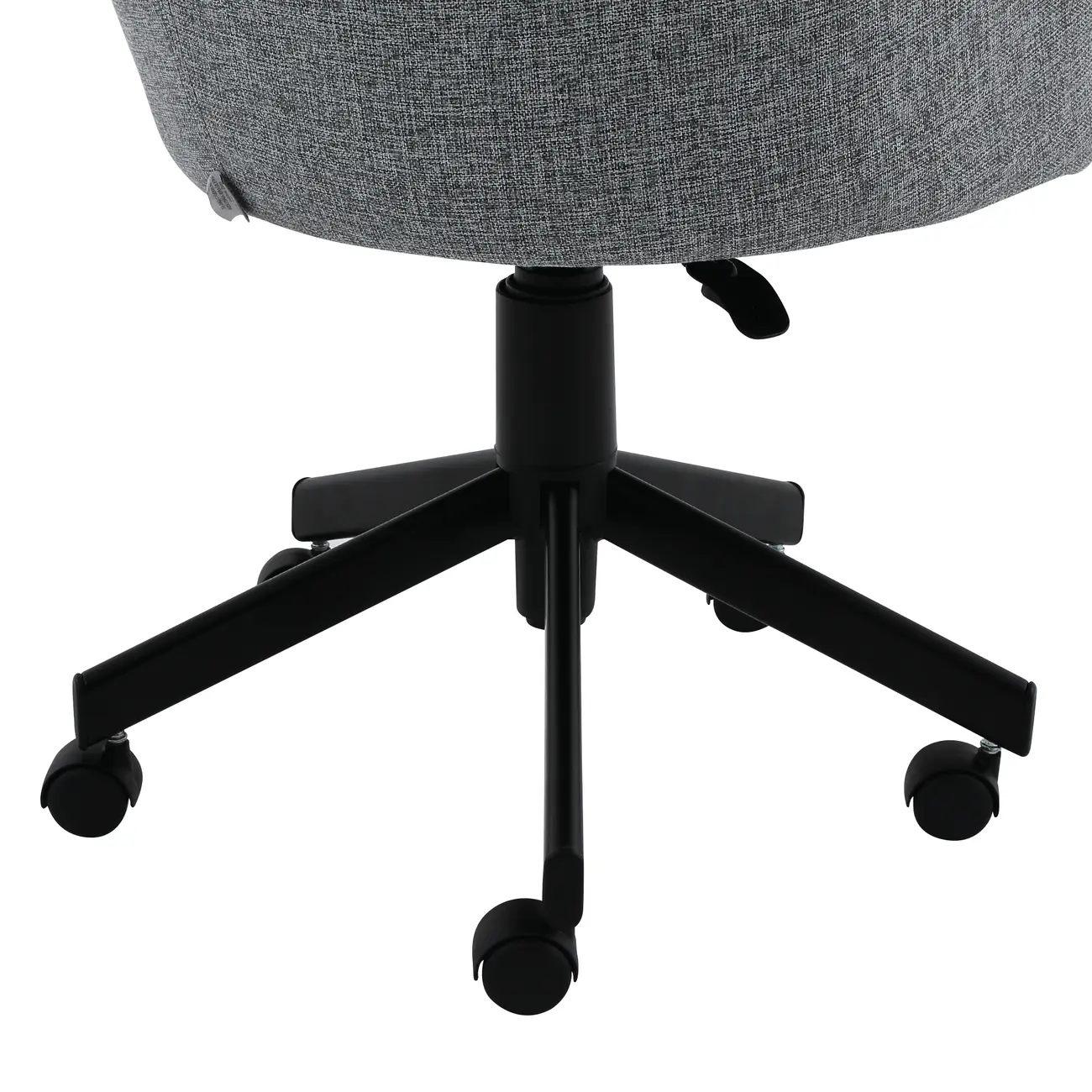 CADEIRA HOME OFFICE RALF - PRETO/CINZA - Foto 9