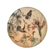 PRATO SOBREMESA NATUREZA I BEIJA-FLOR - MULTICOR - Foto 1