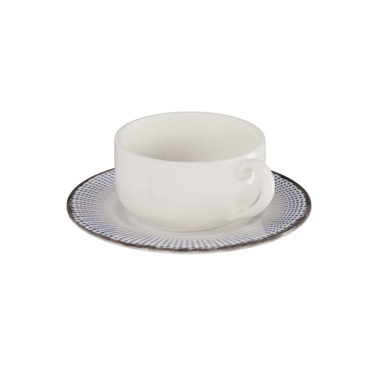 XÍCARA CAFÉ 50 ML SALINA I - BRANCO/AZUL - Foto 13