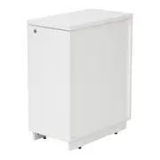 ARMÁRIO PARA ESCRITÓRIO BAIXO 1 PORTA DESLIZANTE ALETA - BRANCO - Foto 5