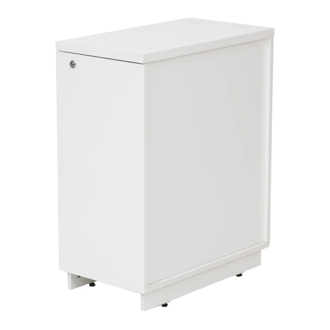 ARMÁRIO PARA ESCRITÓRIO BAIXO 1 PORTA DESLIZANTE ALETA - BRANCO - Foto 5