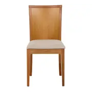 CADEIRA DE JANTAR PACINO - NOZES/AVEIA - Foto 2