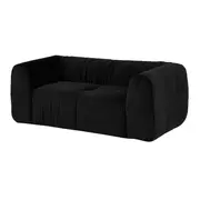 SOFÁ 2 LUGARES TUFTY - PRETO - Foto 2