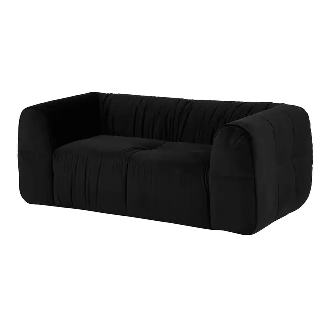 SOFÁ 2 LUGARES TUFTY - PRETO - Foto 2