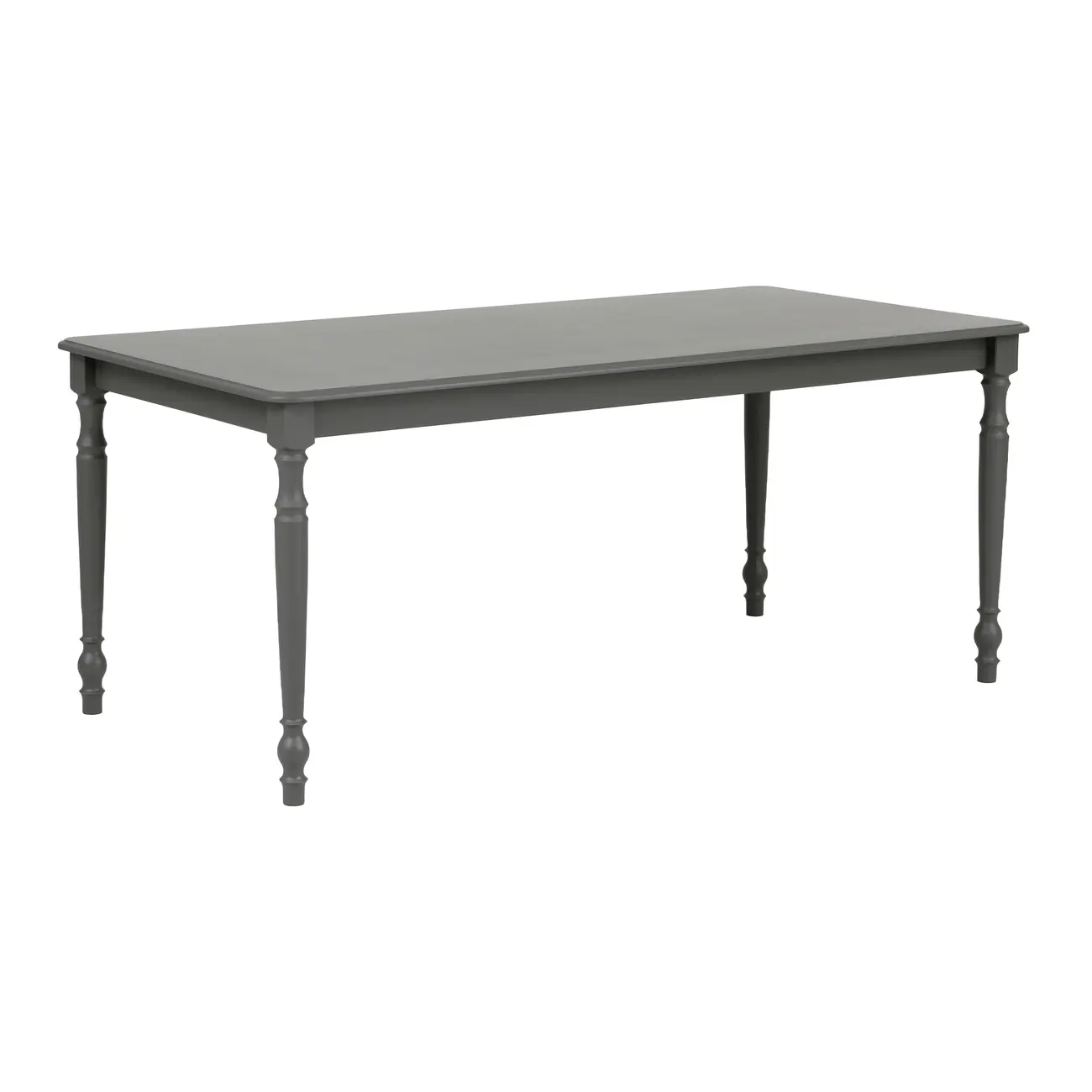 MESA 1,80 M X 90 CM CAPULET - GRIS BRULÉ - Foto 2