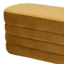 PUFF 1,07 M X 44 CM PLUMP - DOURADO - Foto 4