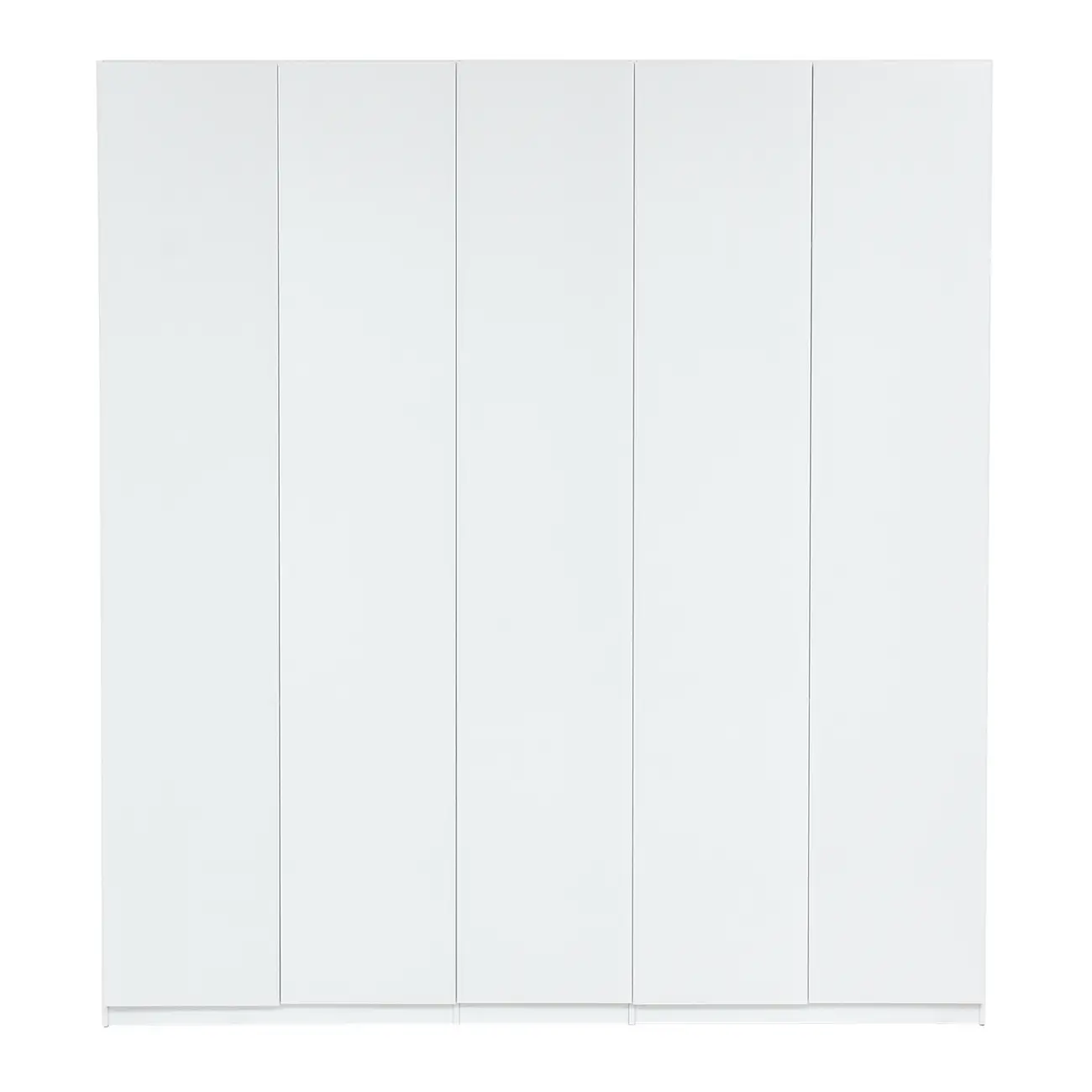 GUARDA-ROUPA DE CASAL 5 PORTAS 3 GAVETAS 45 MAXIMUS - BRANCO - Foto 1