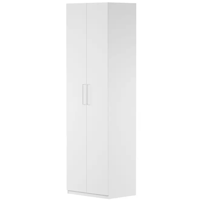 MAXIMUS GUARDA-ROUPA/SAPATEIRA 2 PORTAS 35 - BRANCO - Foto 7
