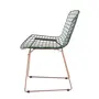 CADEIRA BERTOIA - COBRE/MALAQUITA - Foto 3