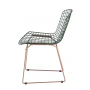 CADEIRA BERTOIA - COBRE/MALAQUITA - Foto 3