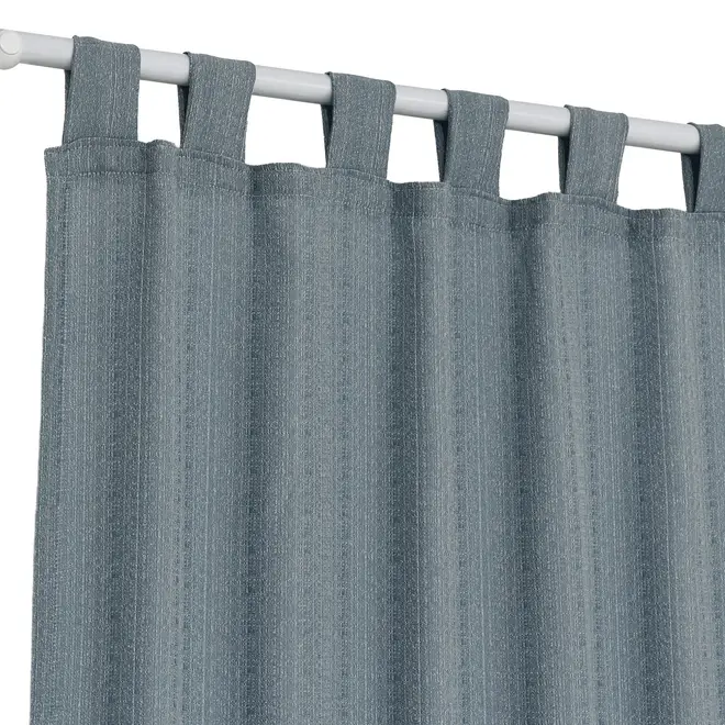 CORTINA 2 PEÇAS 1,30 M X 2,30 M FOULARD - GRIS BRULÉ - Foto 2