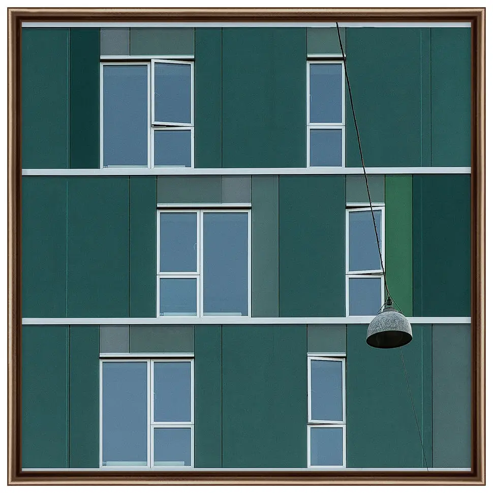 QUADRO GREENERY VII 60 CM X 60 CM - MULTICOR/COBRE - Foto 1