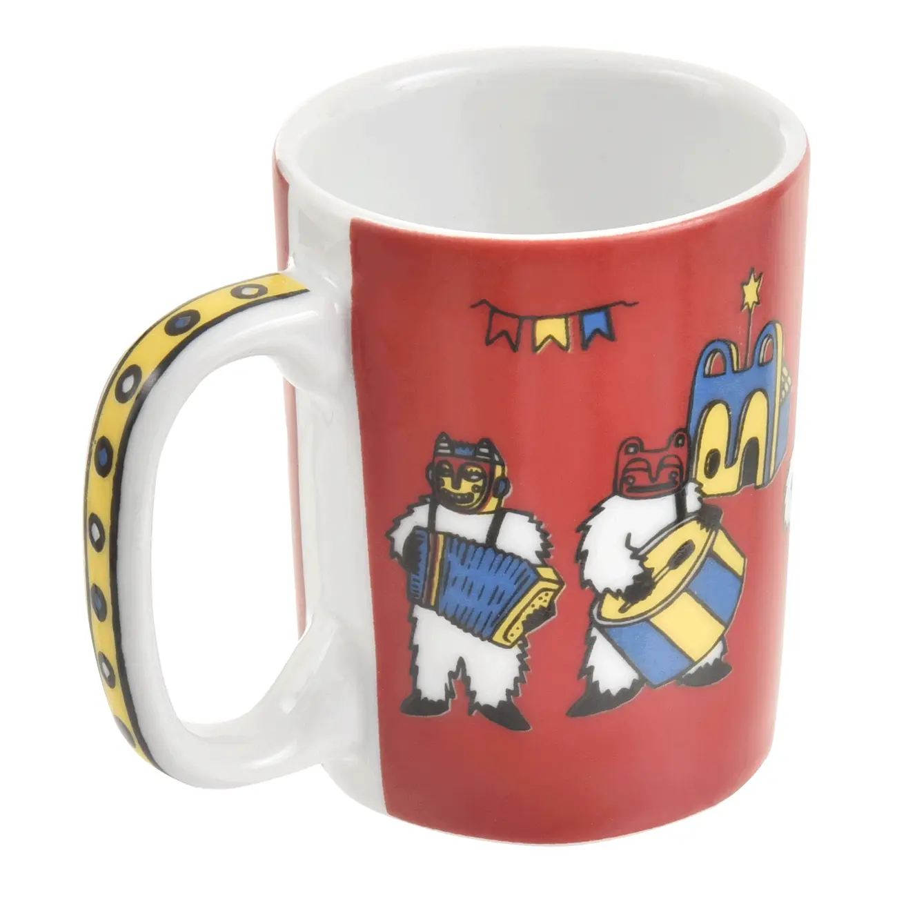 CANECA 160 ML PÉ-DE-SERRA SANFONA - VERMELHO/MULTICOR - Foto 5