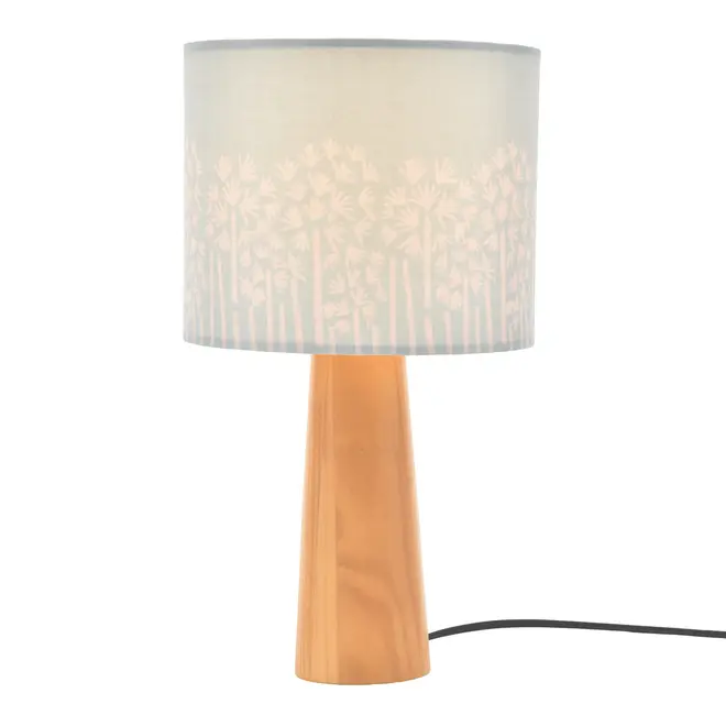 LUMINÁRIA DE MESA MASSIV C/CUP TÃO LONGE - AMÊNDOA/SÁLVIA - Foto 2