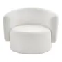 POLTRONA HAGNA - BOUCLÉ BRANCO - Foto 5