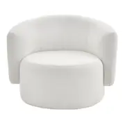 POLTRONA HAGNA - BOUCLÉ BRANCO - Foto 5