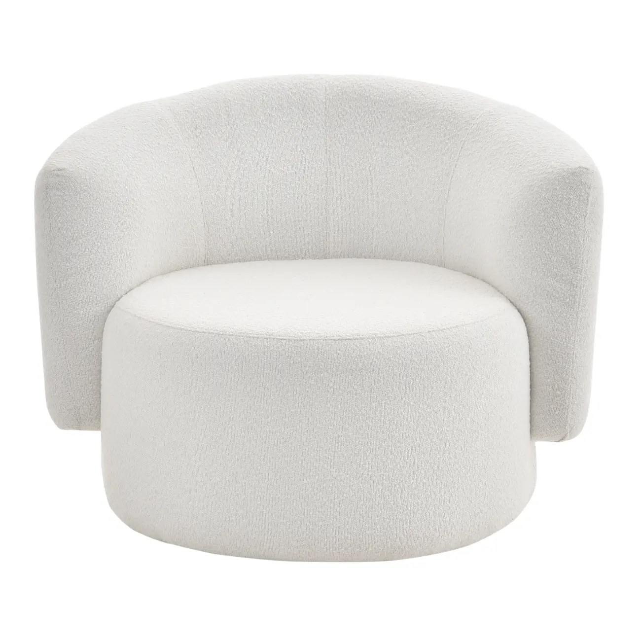 POLTRONA HAGNA - BOUCLÉ BRANCO - Foto 5