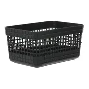 CAIXA 15 CM X 28 CM X 22 CM GRID - PRETO - Foto 1