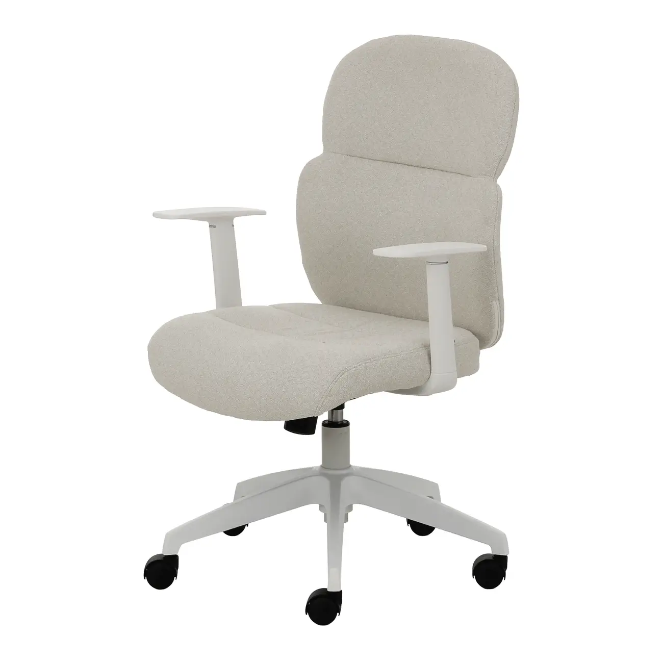 CADEIRA DE ESCRITÓRIO BOLSTER - BRANCO/OFF WHITE - Foto 1