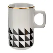 CANECA TRIANG ESPRESSO 80 ML HIPFIX - OURO/PRETO - Foto 1