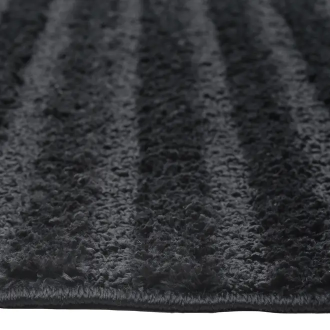 TAPETE 2 M X 2,50 M ALLYS - PRETO - Foto 4