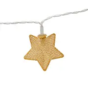 CORDÃO LED ESTRELA COM 10 LUZES VILAREJO NOEL - CREAM - Foto 4