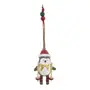 PINGENTE PINGUIM HOHO HOME - LODEN GREEN/VERMELHO HINDU - Foto 1
