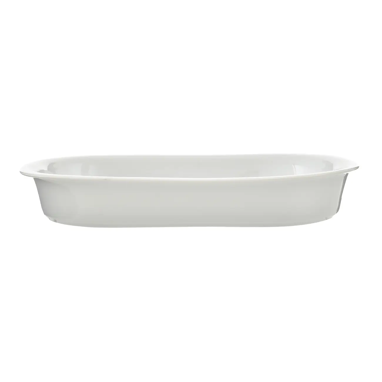 TRAVESSA REFRATÁRIA 36 CM X 27 CM FANCY - BRANCO - Foto 1