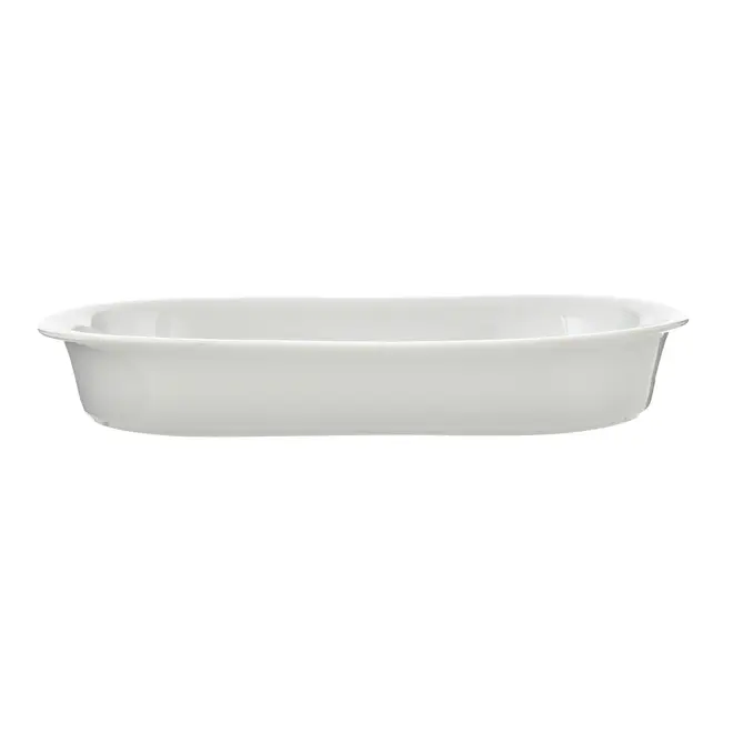 TRAVESSA REFRATÁRIA 36 CM X 27 CM FANCY - BRANCO - Foto 1