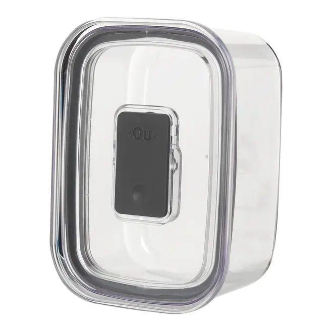 POTE HERMÉTICO RETANGULAR 1,5 L KEEP FRESH - INCOLOR/KONKRET - Foto 4