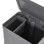 LIXEIRA COM PEDAL 46 L E CESTO INTERNO 4 L TRIUM - KONKRET - Foto 10
