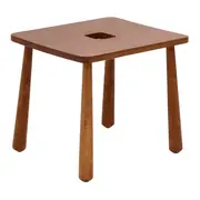 MESA INFANTIL 60 CM X 50 CM SAUÍ - NOZES/ARGILA CRUA - Foto 2