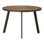 MESA PARA ÁREA EXTERNA REDONDA 1,10 M SUMMERLAND - CAFÉ/NOZES - Foto 2
