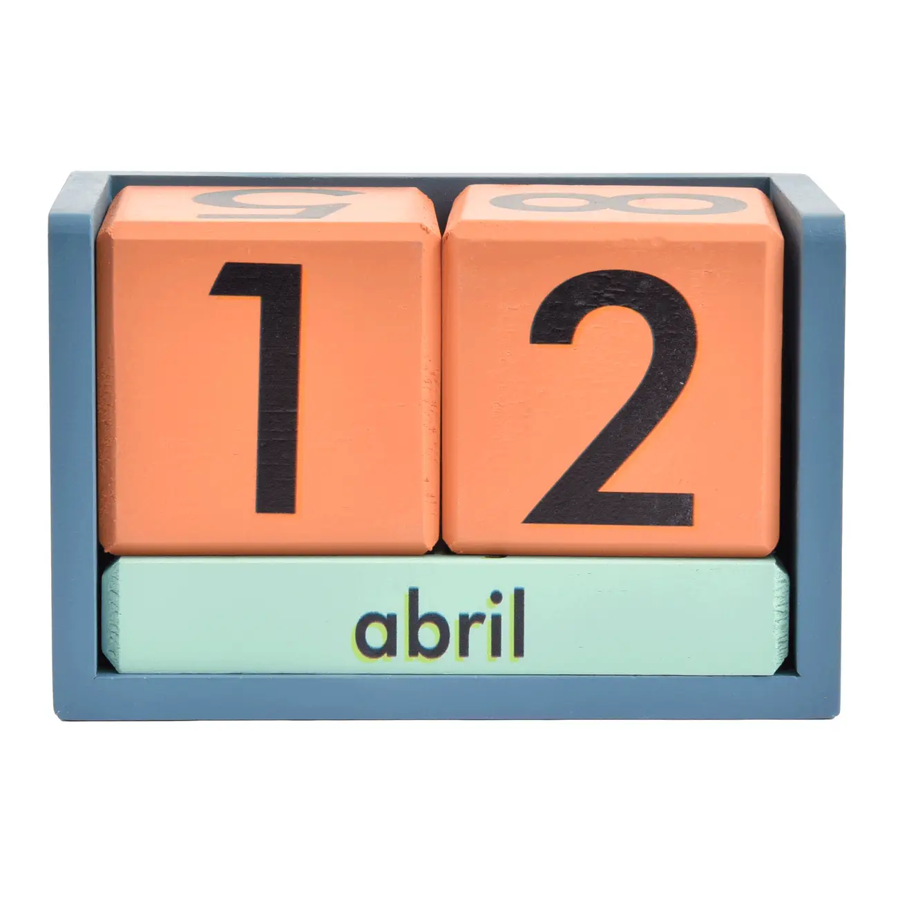 CALENDÁRIO MESA FLUKE - ZIMBRO/CORES CALEIDOCOLOR - Foto 1