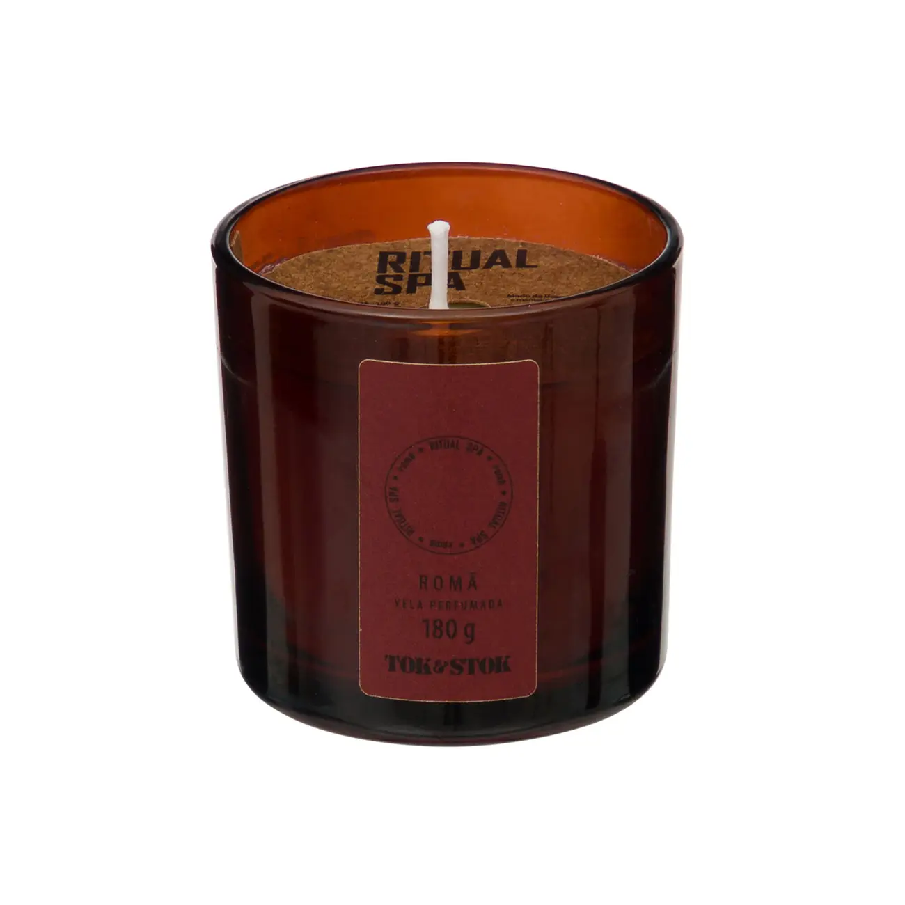 VELA PERFUMADA POTE ROMÃ RITUAL SPA - HANBAR/VERMELHO HINDU - Foto 7