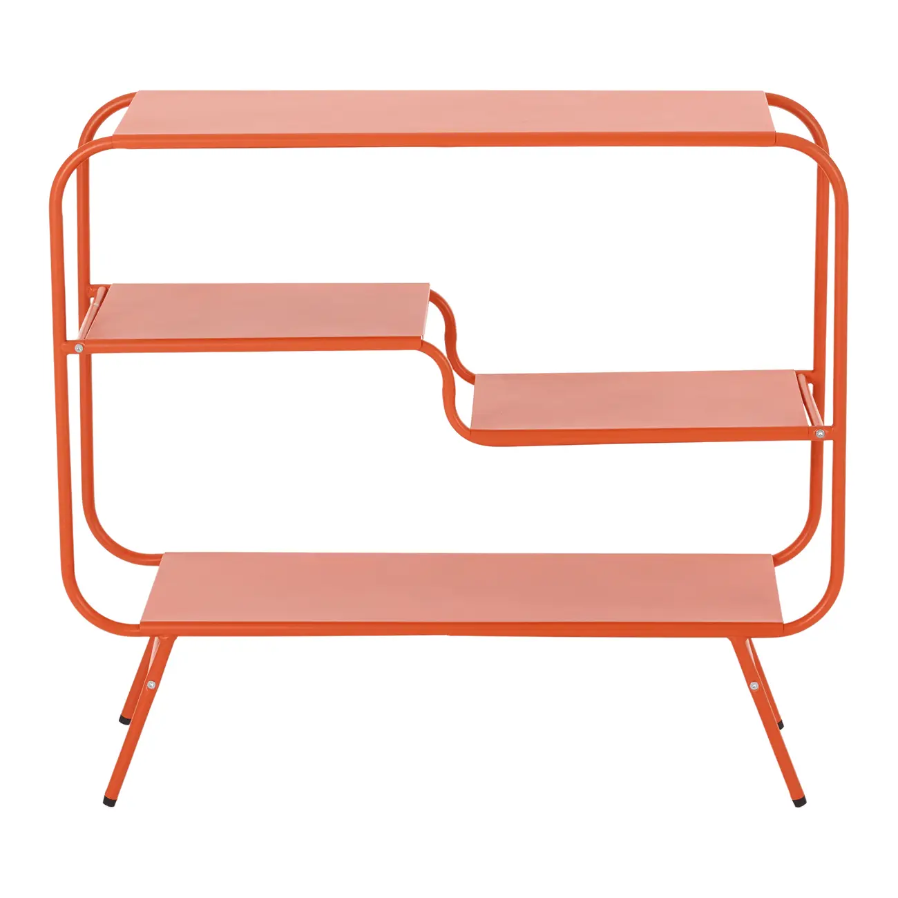 APARADOR 90 CM X 30 CM SERPENTINE - LARANJA LED - Foto 6