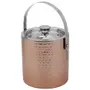 BALDE PARA GELO COM ALÇA NORSEMAN - COBRE/INOX - Foto 3