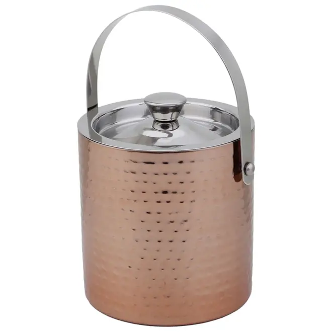 BALDE PARA GELO COM ALÇA NORSEMAN - COBRE/INOX - Foto 3